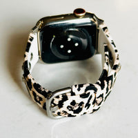 The Diva Leopard Print Watch Band for Apple Watch