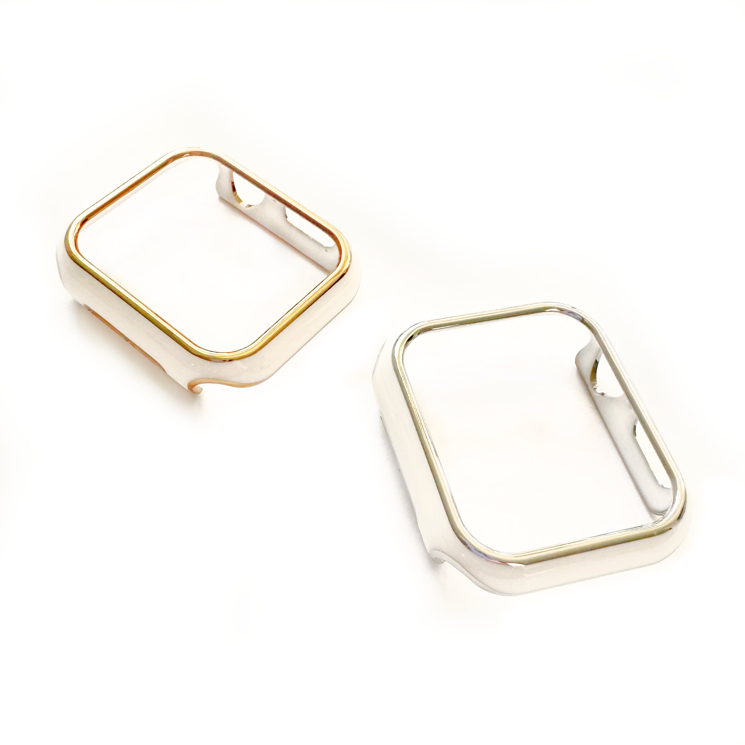 White Snap On Watch Cover for Apple Watch