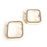 White Snap On Watch Cover for Apple Watch