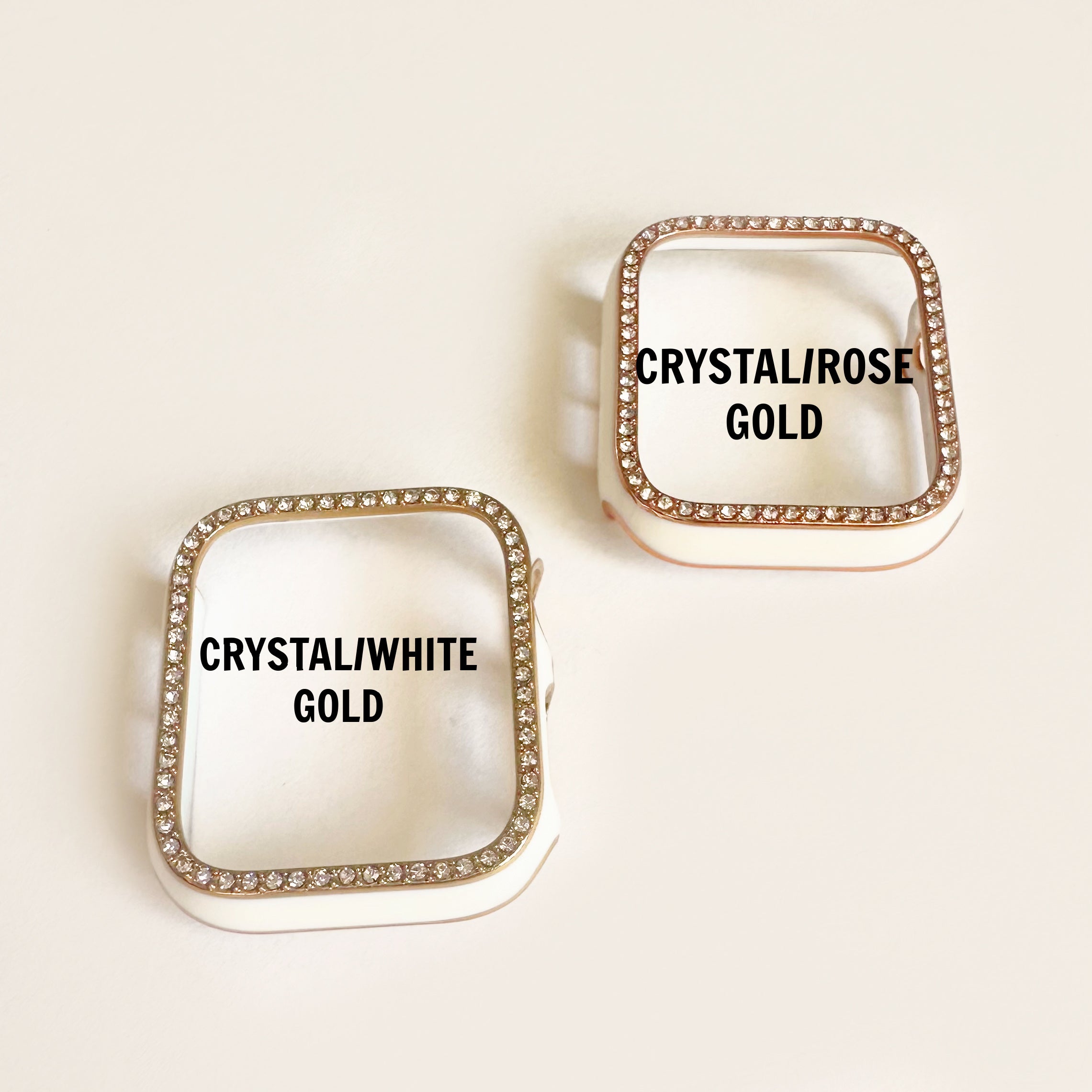 White Snap On Watch Cover for Apple Watch