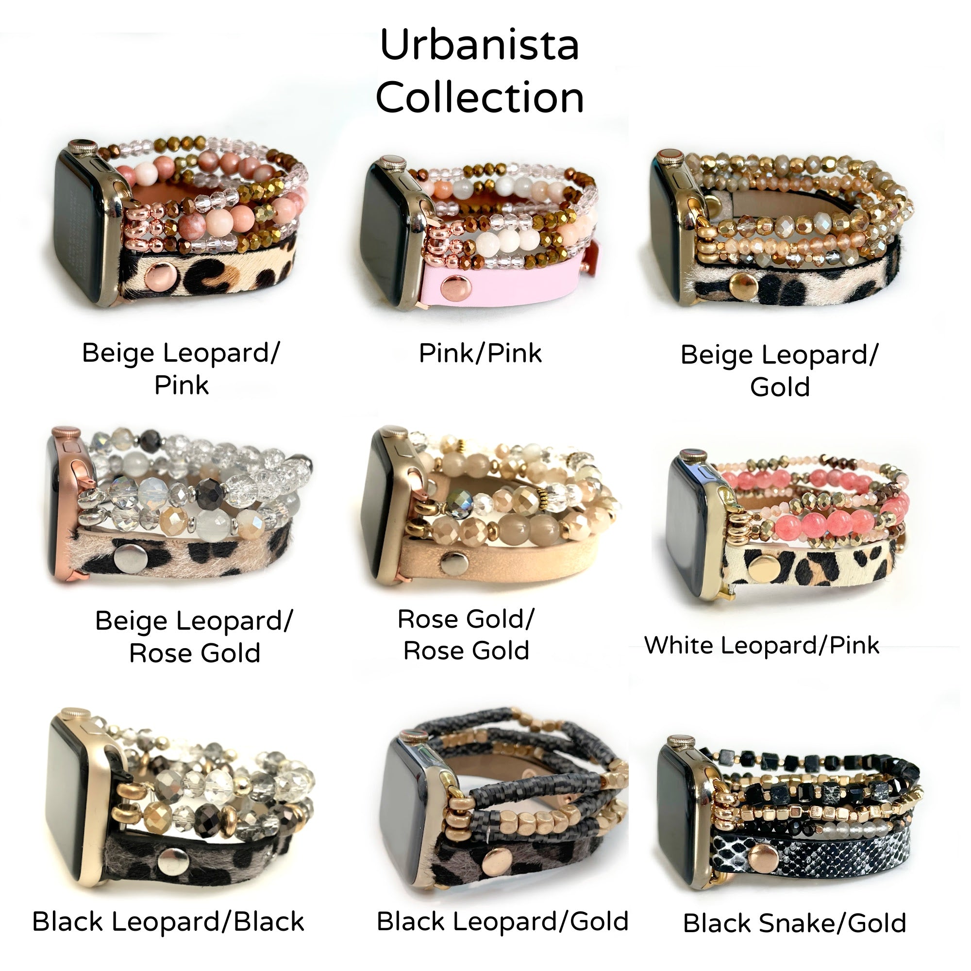 The Urbanista Animal Print Watch Band for Apple Watch