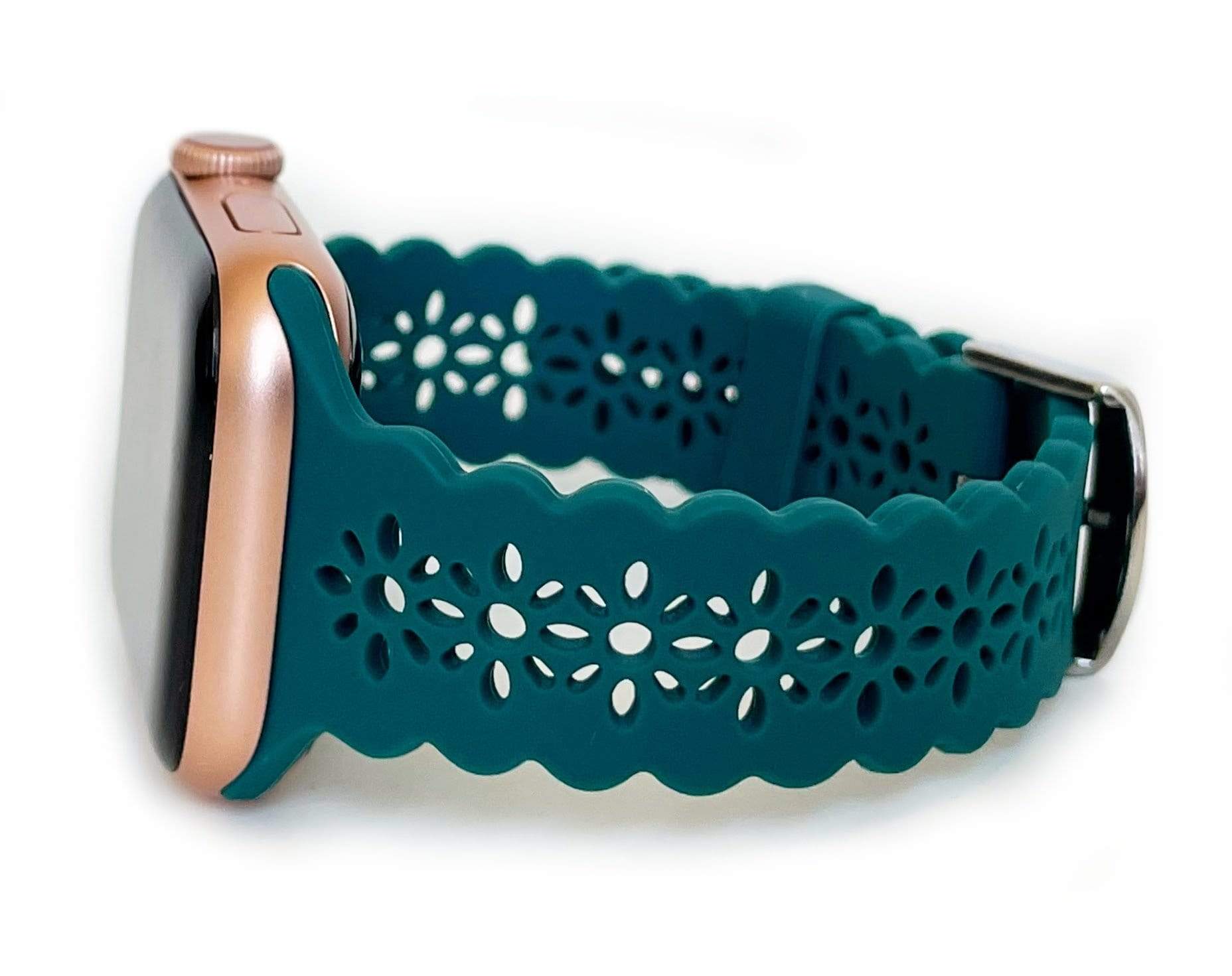 Lace Silicone Watch Band for Apple Watch