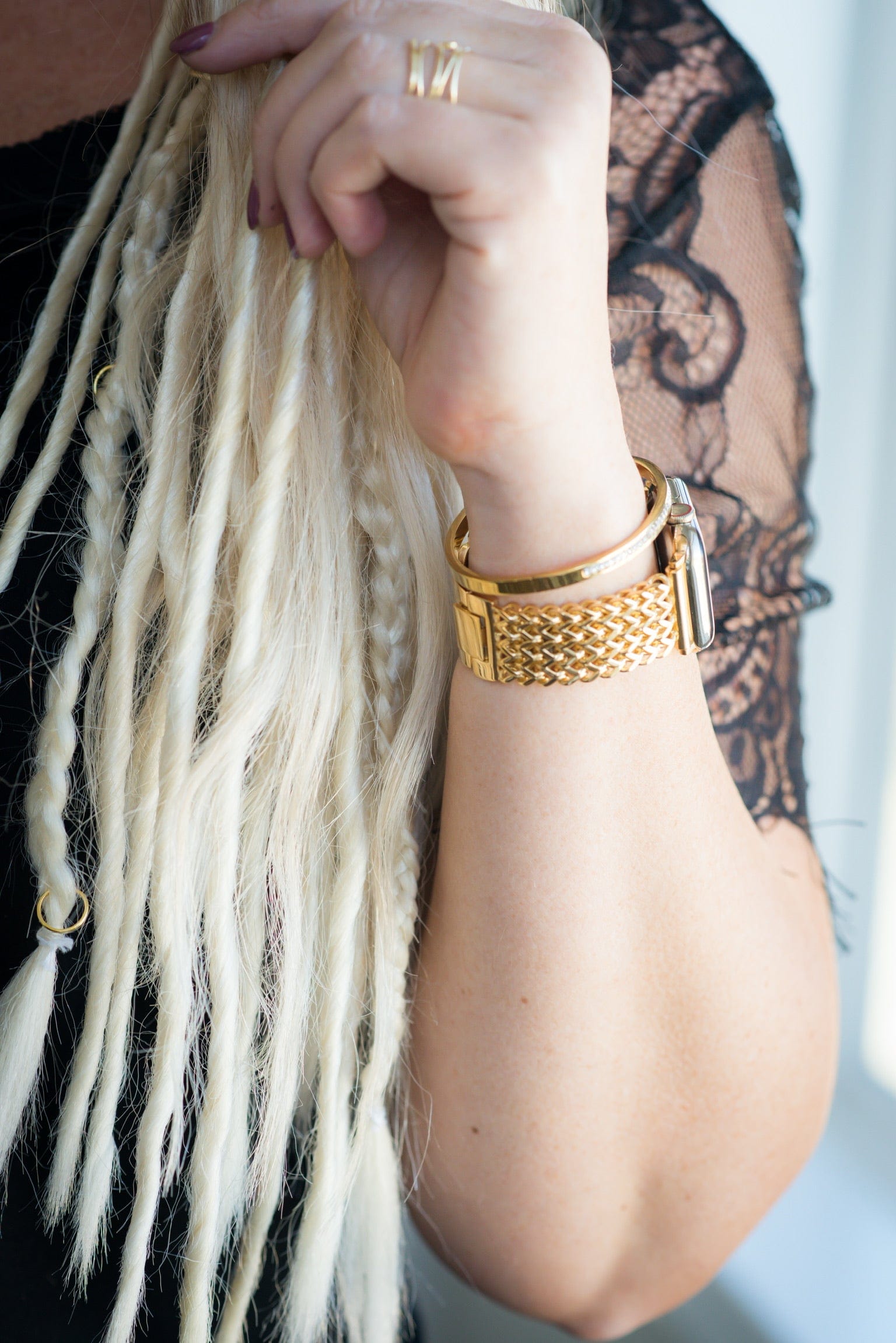 Goddess of Wealth Watch Band for Fitbit