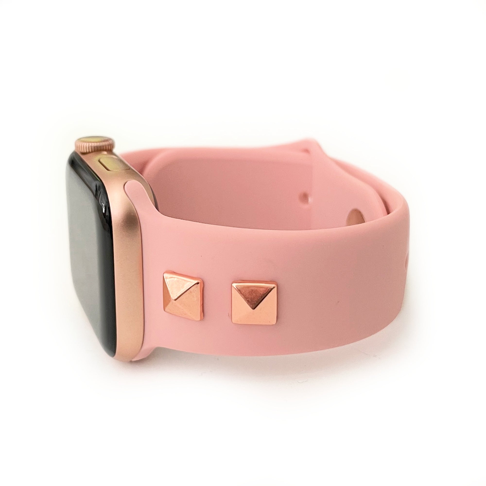 Studded Silicone Watch Band for Apple Watch