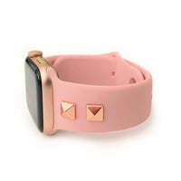 Studded Silicone Watch Band for Apple Watch