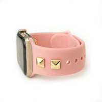 Studded Silicone Watch Band for Apple Watch
