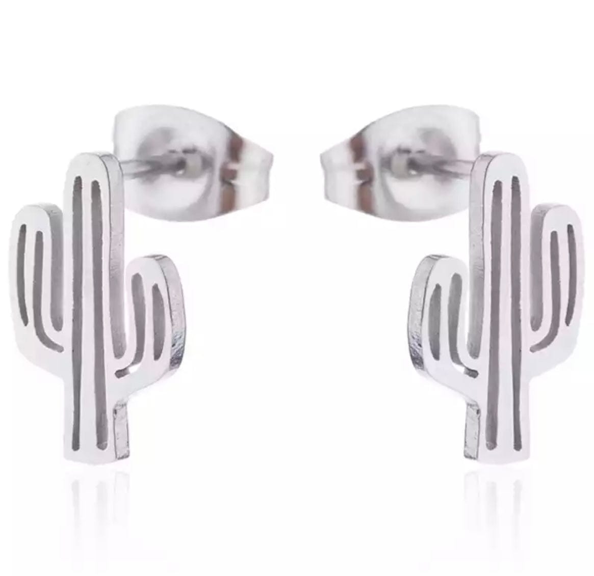 Cactus Stud Earrings