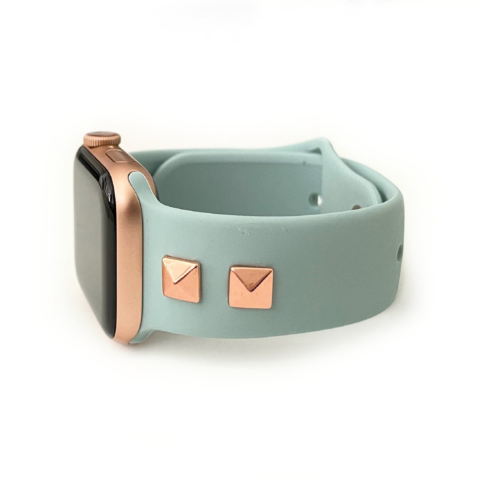 Studded Silicone Watch Band for Apple Watch