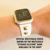 White Snap On Apple Watch Covers