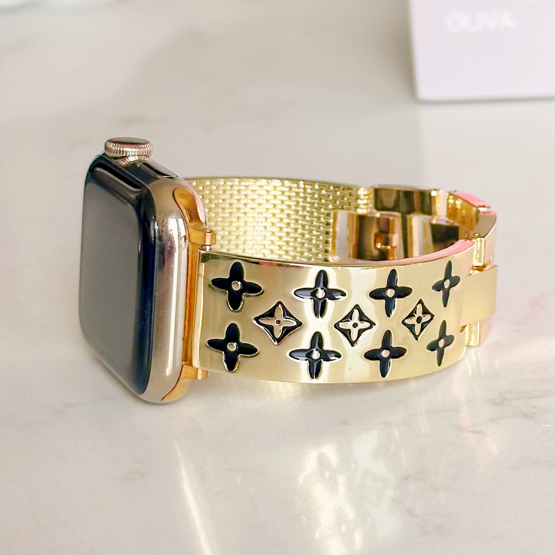 LV Cuff Watch Band for Apple Watch