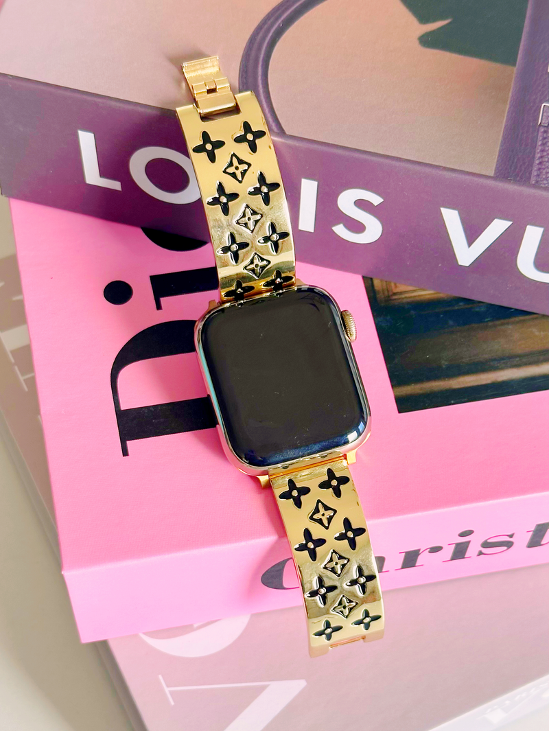 LV Cuff Watch Band for Apple Watch