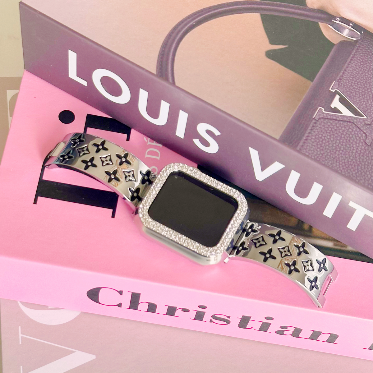 LV Cuff Watch Band for Apple Watch