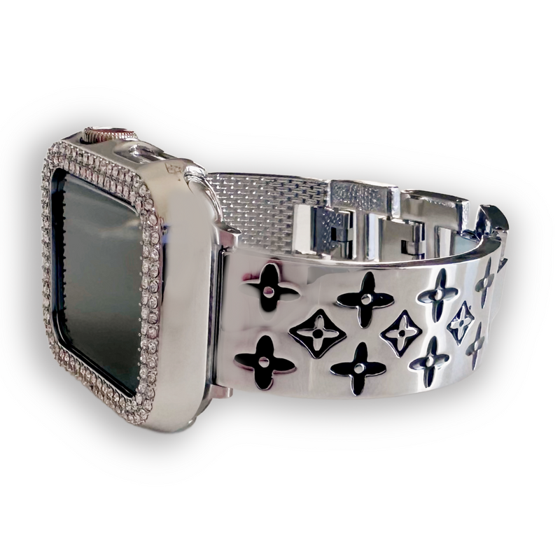 LV Cuff Watch Band for Apple Watch