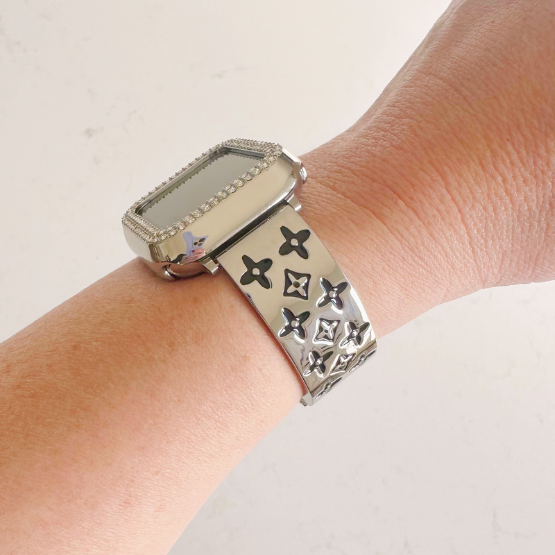 LV Cuff Watch Band for Apple Watch