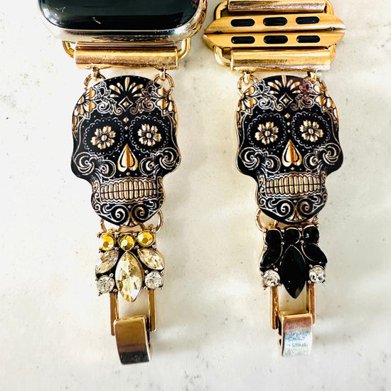 Sugar Skull watch band for Samsung