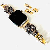 Sugar Skull Watch Band for Apple watch