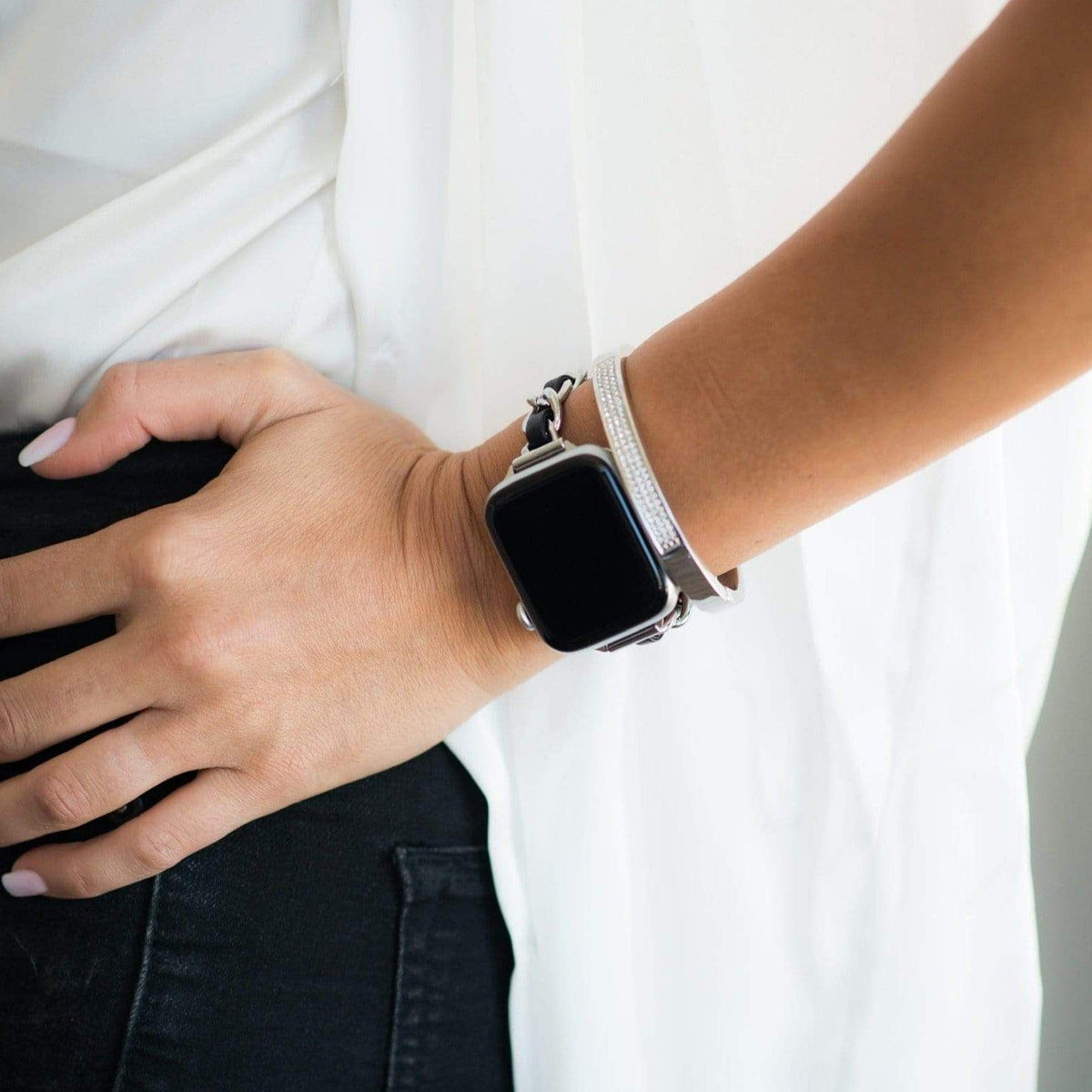 The Narrow Designer Watch Band for Apple Watch