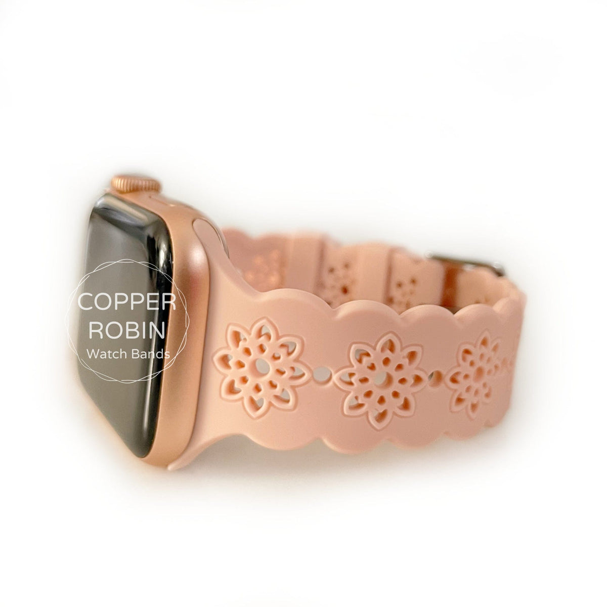 Lotus Silicone Watch Band for Apple Watch