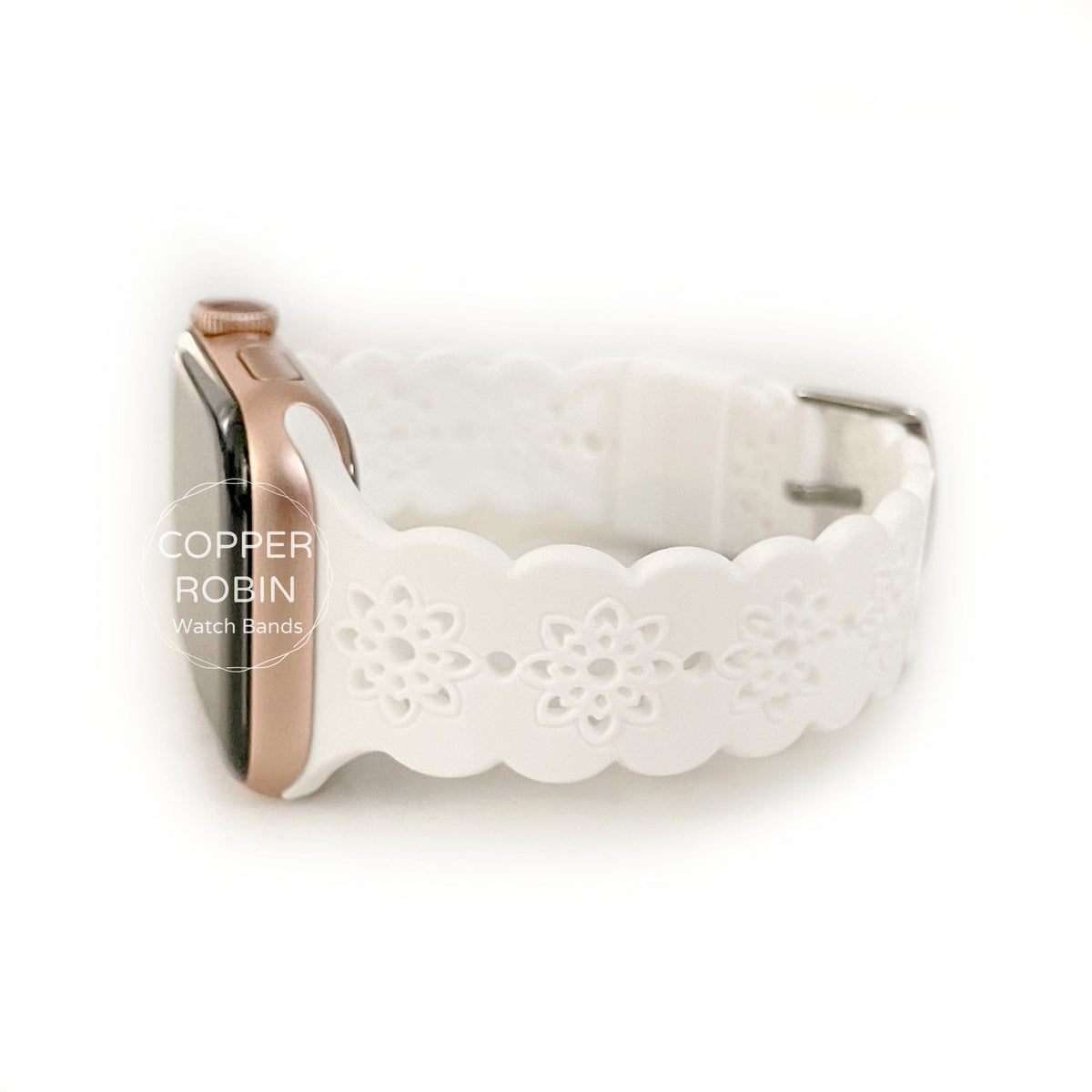 Lotus Silicone Watch Band for Apple Watch