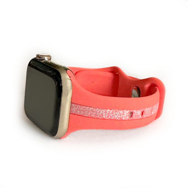 Sporty Chic Silicone Apple Watch Band