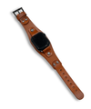 Men's Wide Leather Apple Watch Band