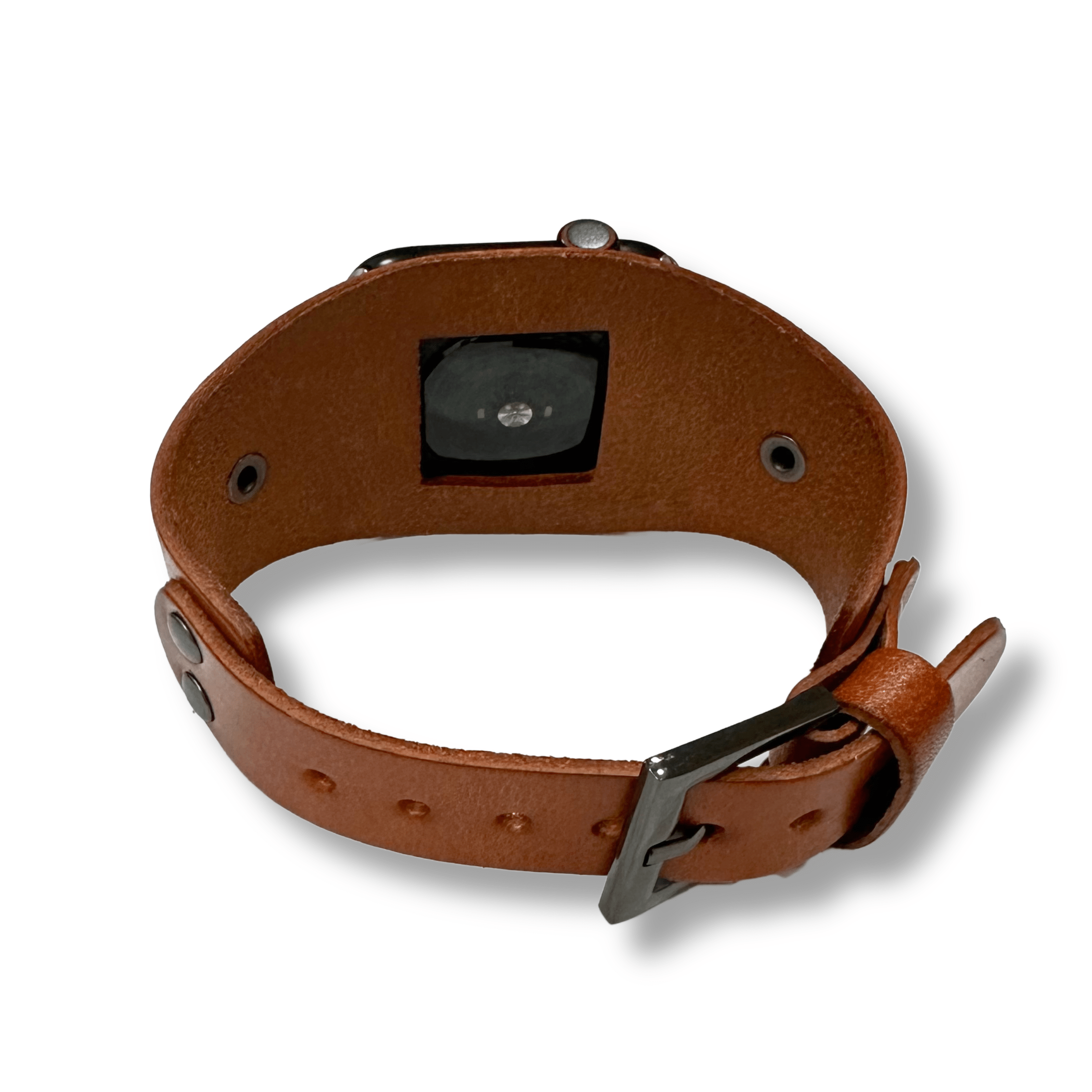 BROWN LEATHER APPLE WATCH BAND Copper Robin