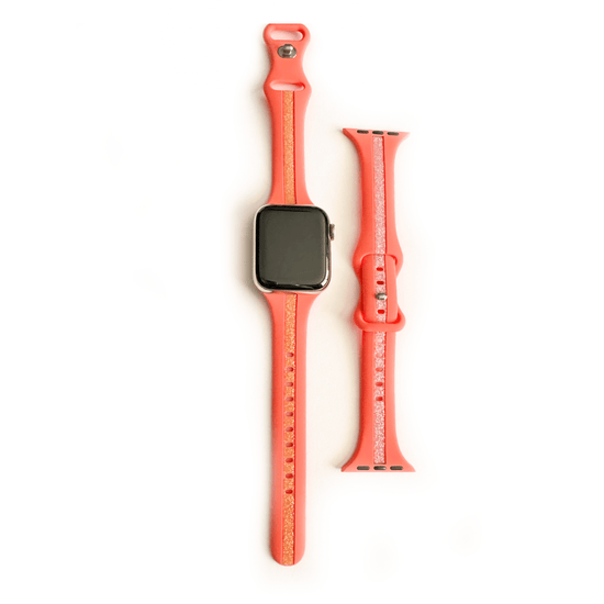 Sporty Chic Silicone Apple Watch Band