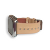 The Celebrity, Black Leather with Gold, silver, or Rose Gold Metal Studs Watch Band for Fitbit