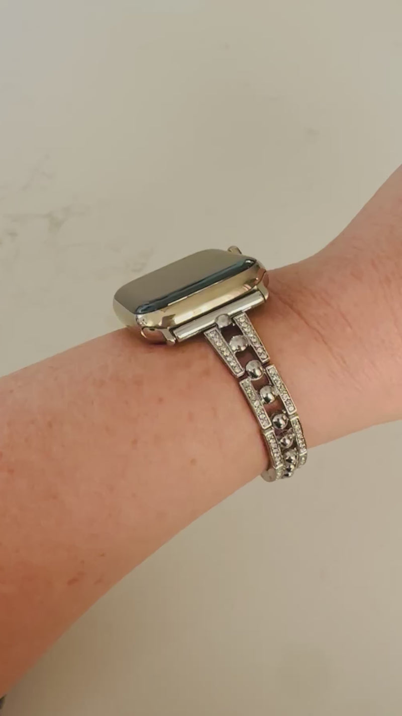 Tennis bracelet band for Apple Watch