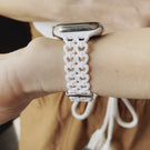 Chained Heart Silicone Apple Watch Band