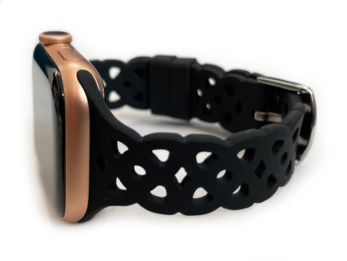 Lattice Silicone Watch Band for Apple Watch