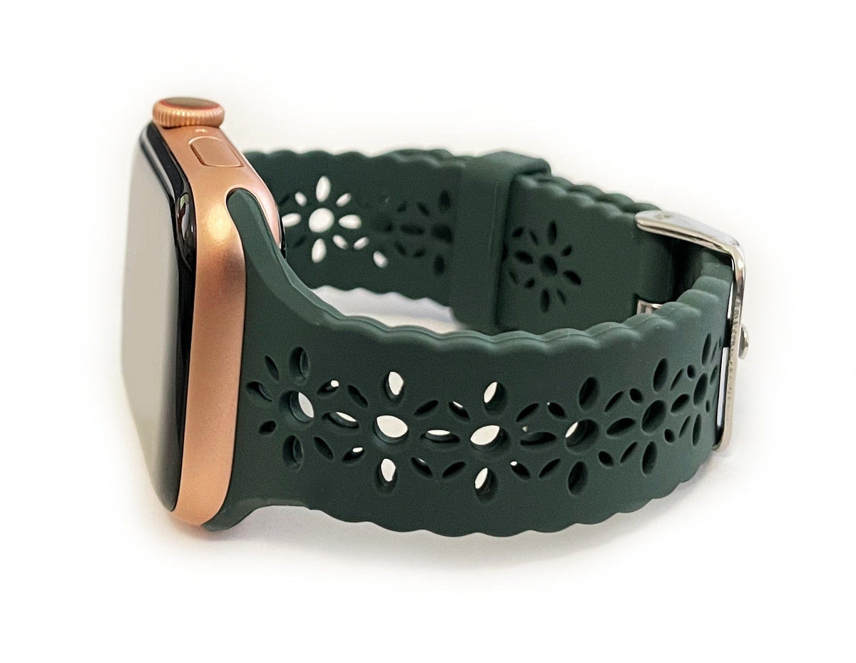 Lace Silicone Watch Band for Apple Watch
