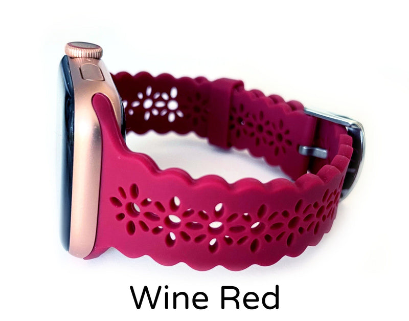 Lace Silicone Apple Watch Band