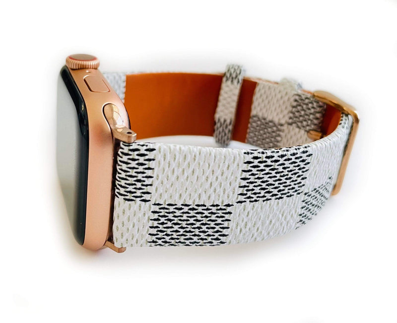 The Louie Damier Black and White for Apple Watch