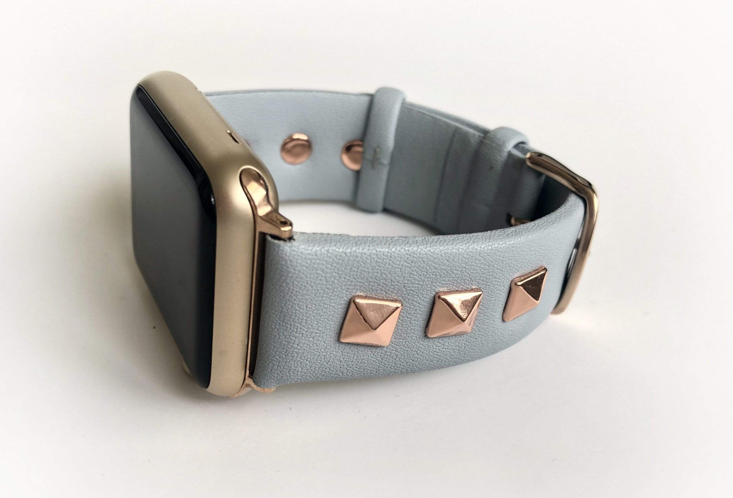 Copper Robin Cute Apple Watch Band- The ROCKSTAR- Pink Versa 3 22mm / pink/rose Gold