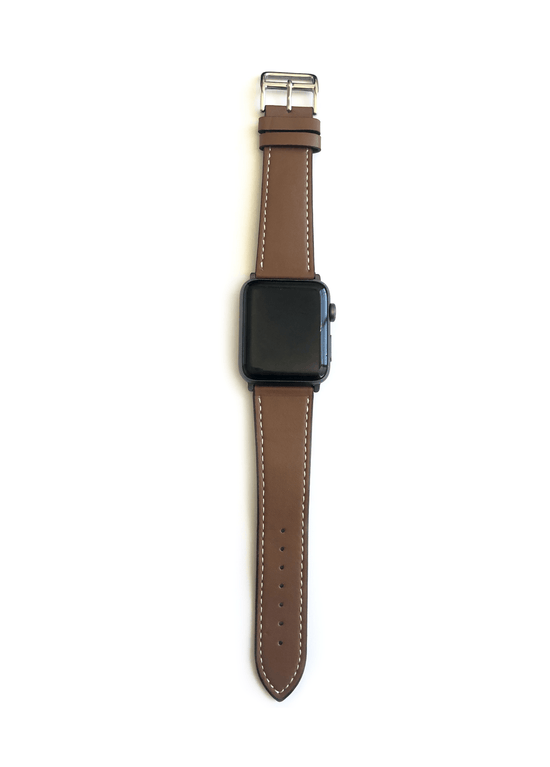 Genuine leather apple watch band 44mm hot sale