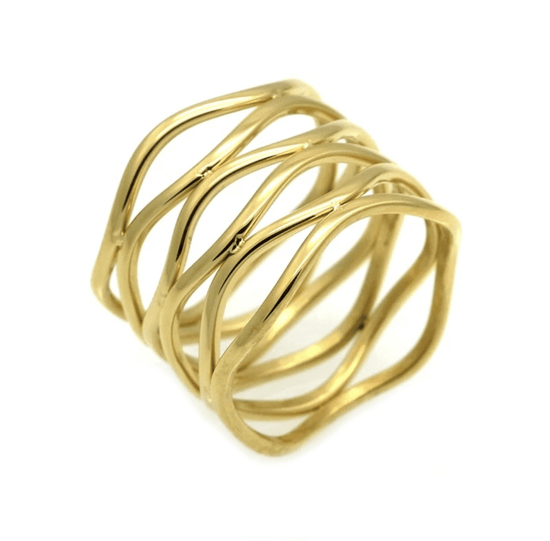 All Tied Up Gold Ring