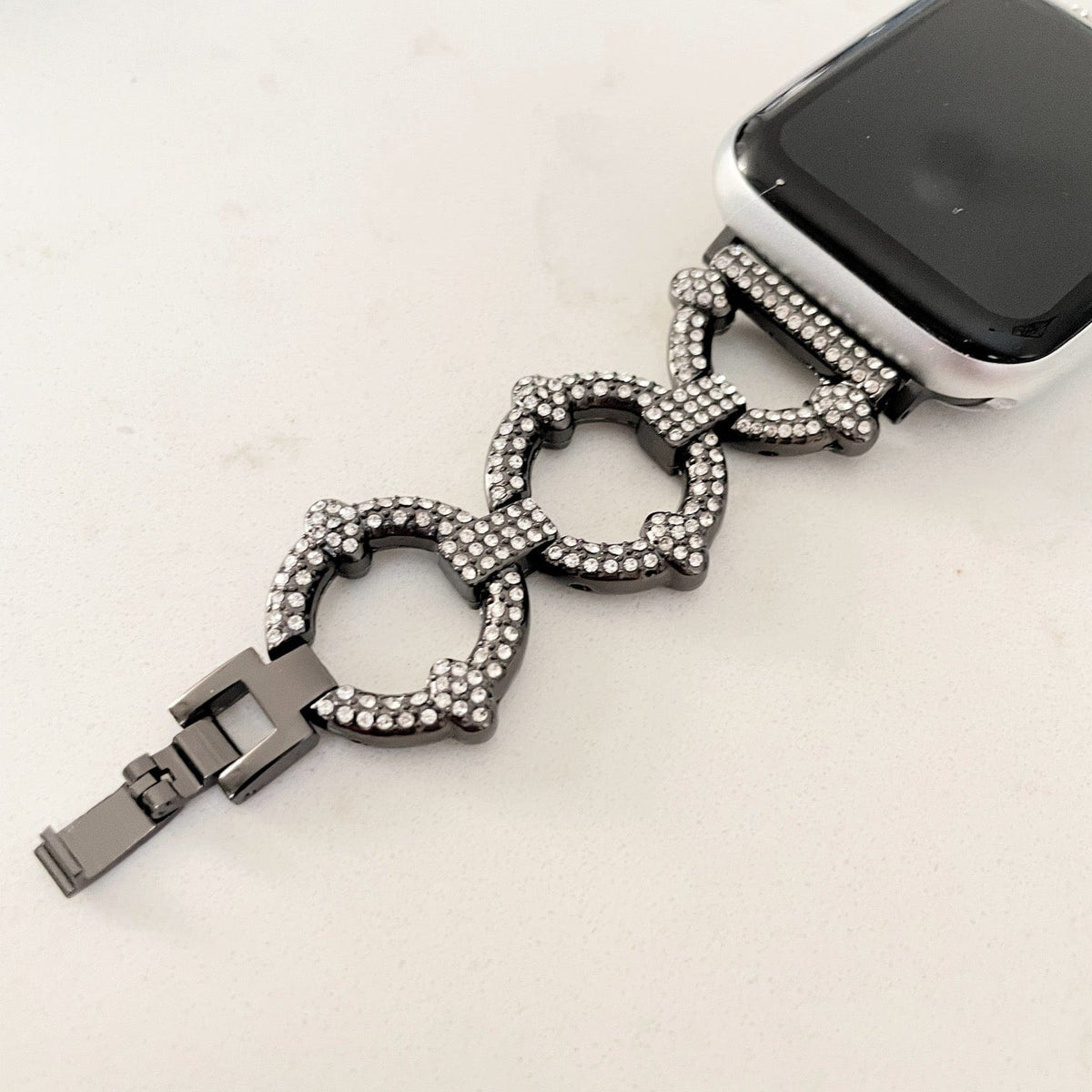 The Crystal Hampton Watch Band for Apple Watch
