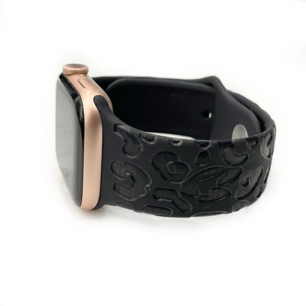 Engraved Leopard Watch Band for Apple Watch
