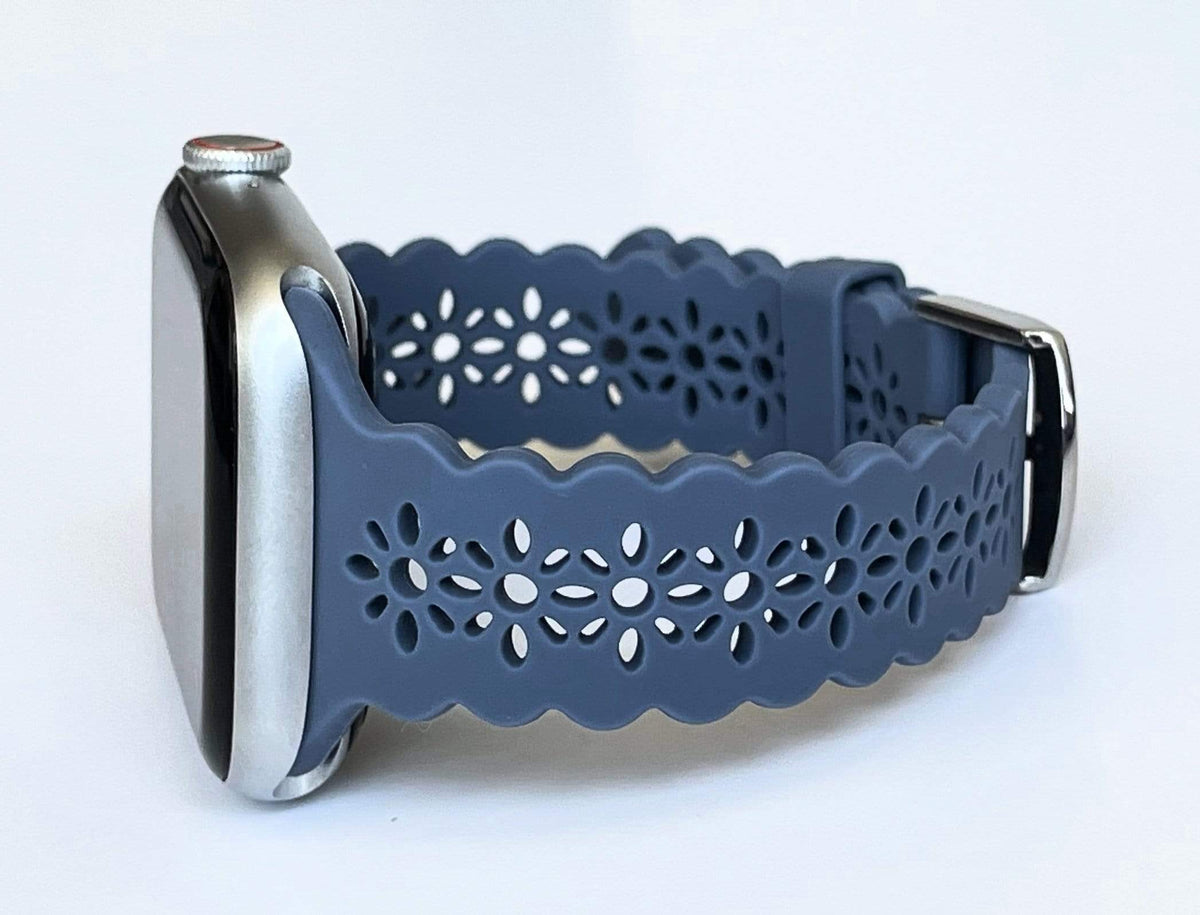 Lace Silicone Watch Band for Apple Watch