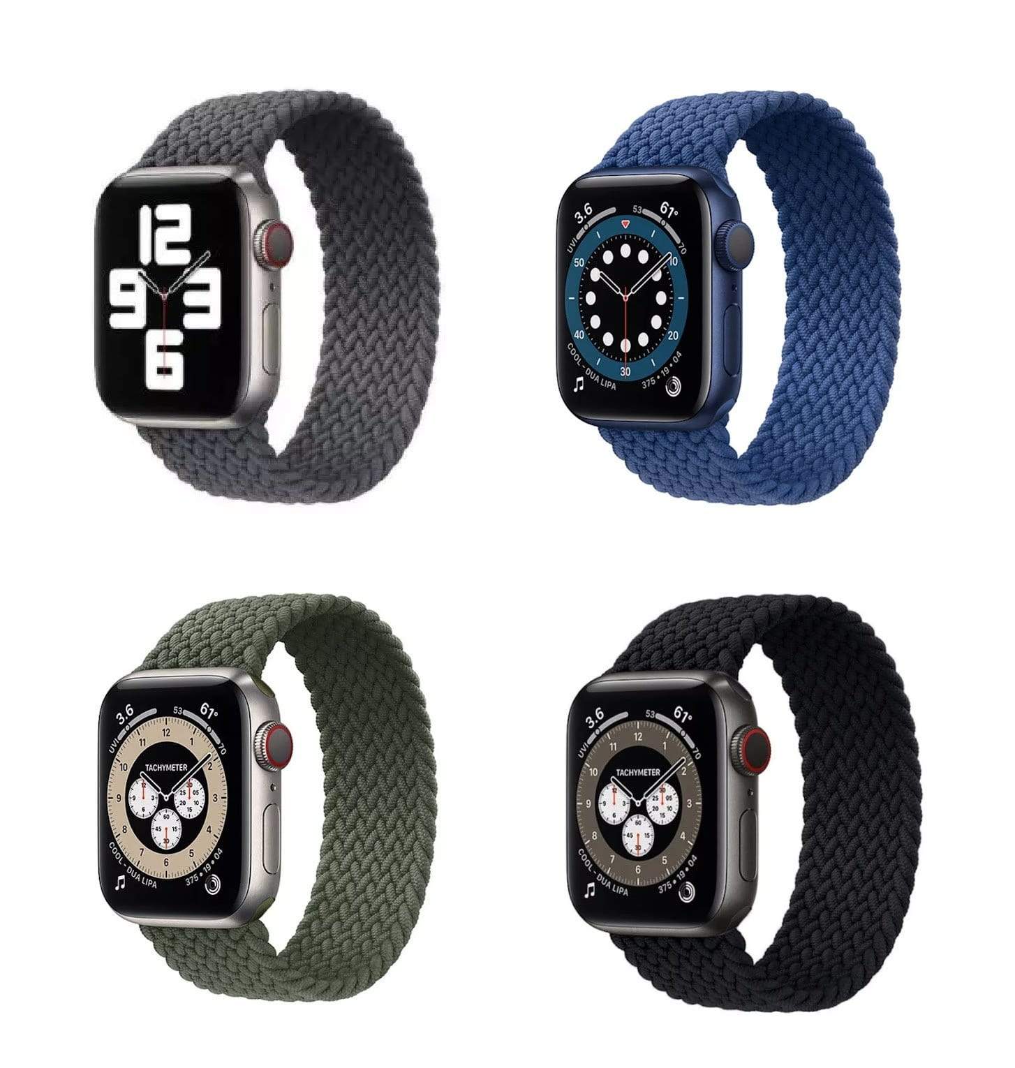 Braided Solo Watch Band for Apple Watch – Copper Robin
