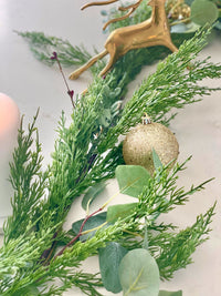 Cedar Pine with Eucalyptus and Berries Garland