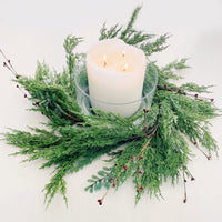 Cedar Pine with Eucalyptus and Berries Garland