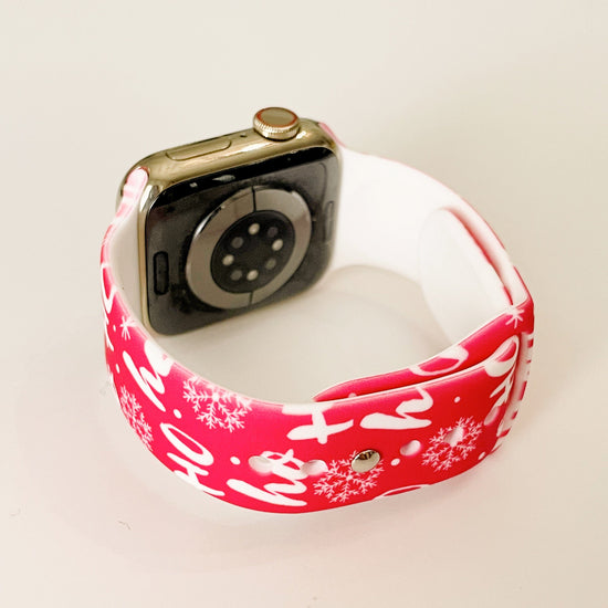 Christmas Print Bands for Apple Watch