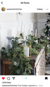 Cedar Pine with Eucalyptus and Berries Garland