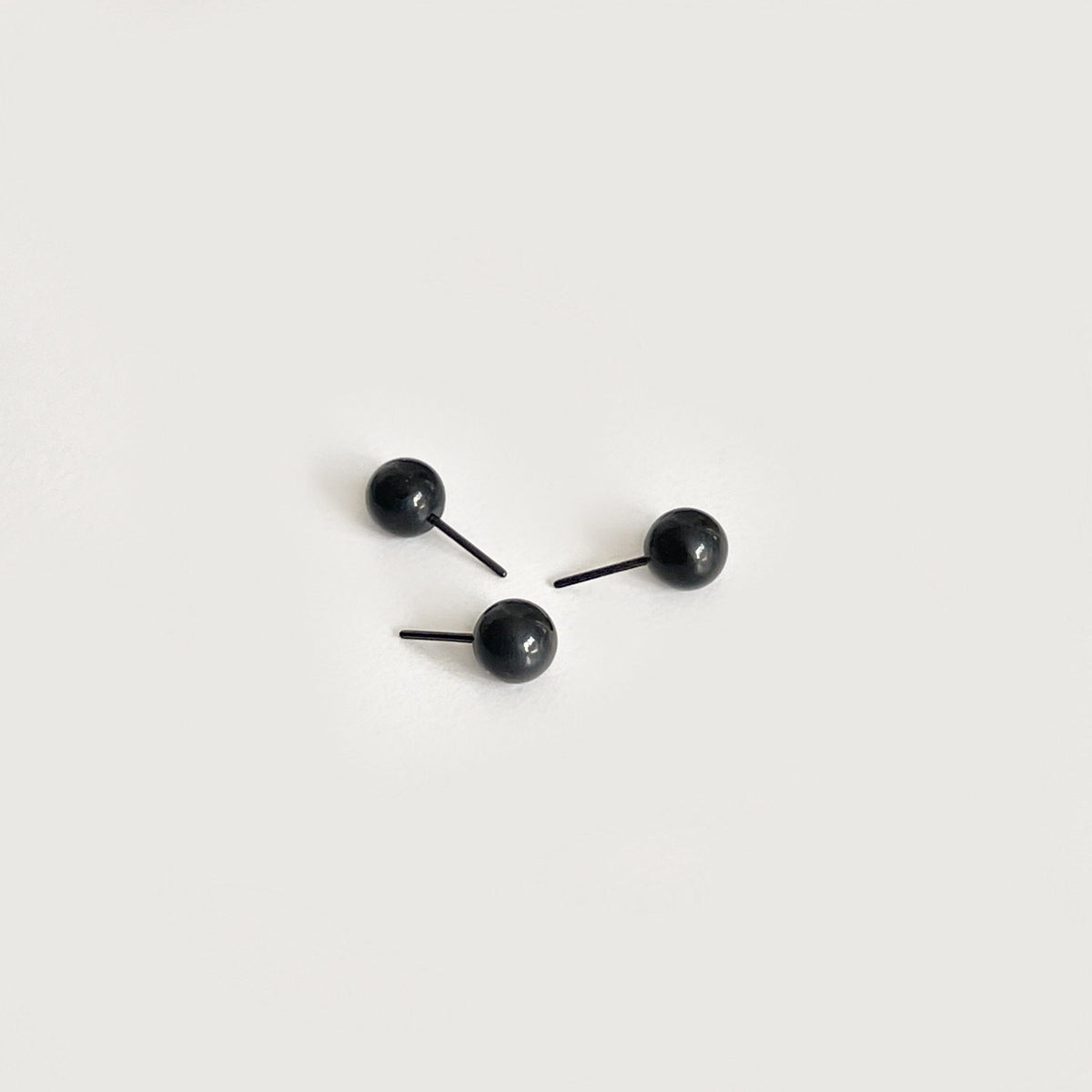 Dainty Ball Pin Top Earring (For Flat Back)