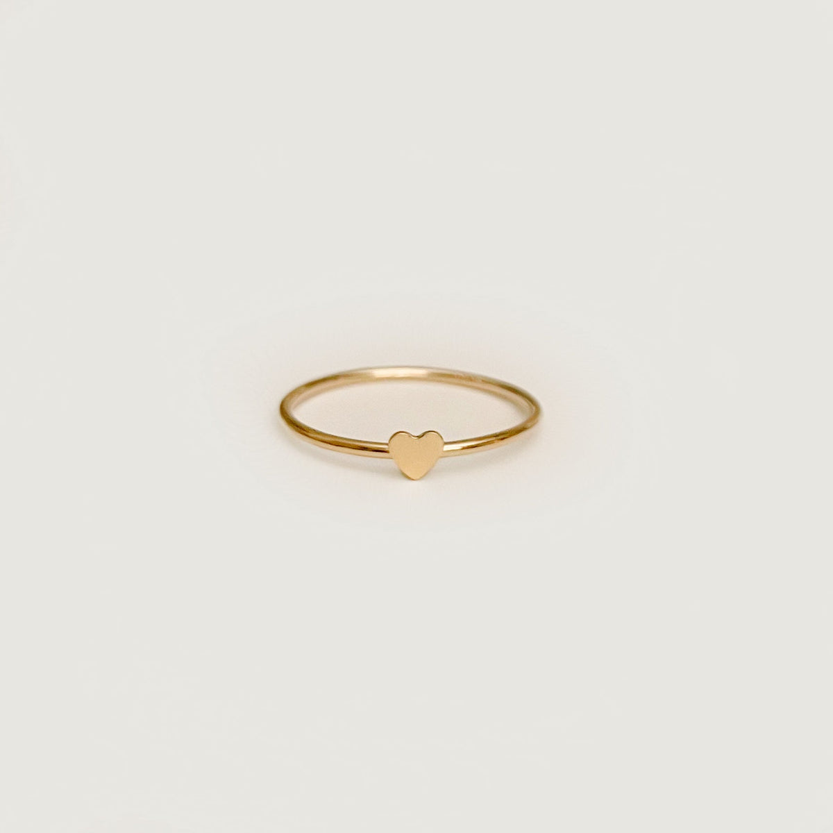 Dainty Heart Ring (Gold Filled)