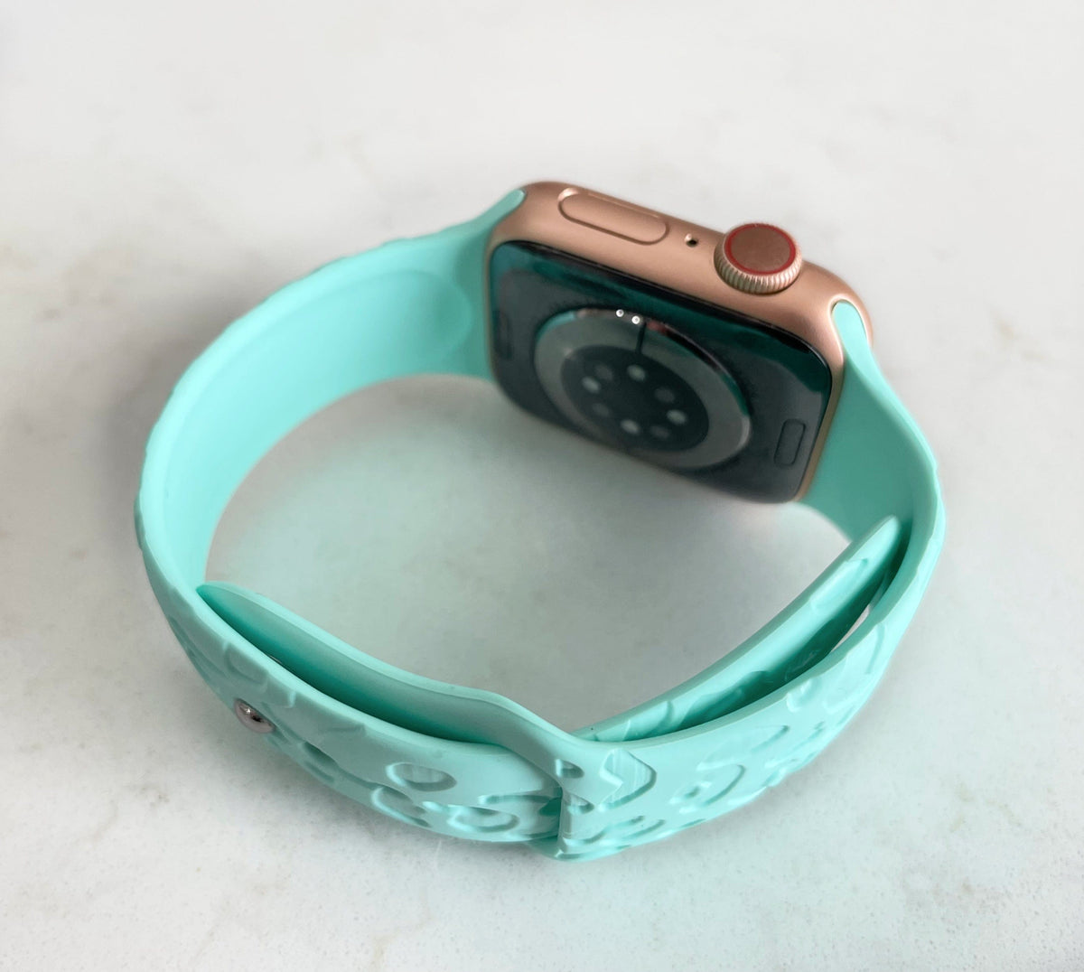 Engraved Leopard Watch Band for Apple Watch