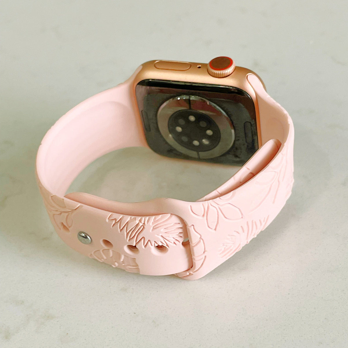 Engraved Tropics Watch Band for Apple Watch