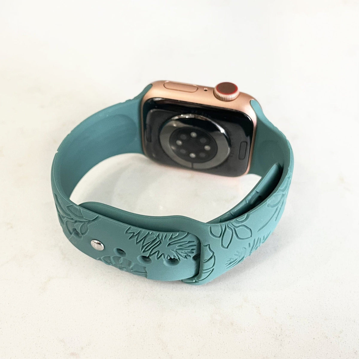 Engraved Tropics Watch Band for Apple Watch